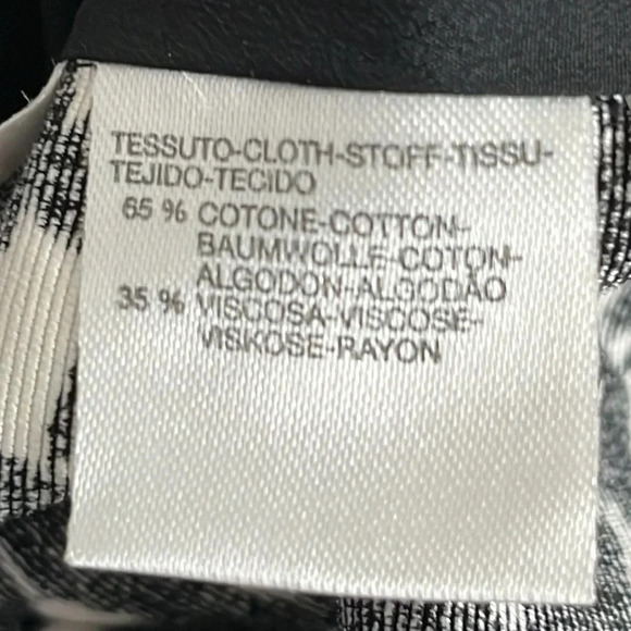 MaxMara Cotton Blend Print 4 Button Jacket - Size 6 - Picture 7 of 10